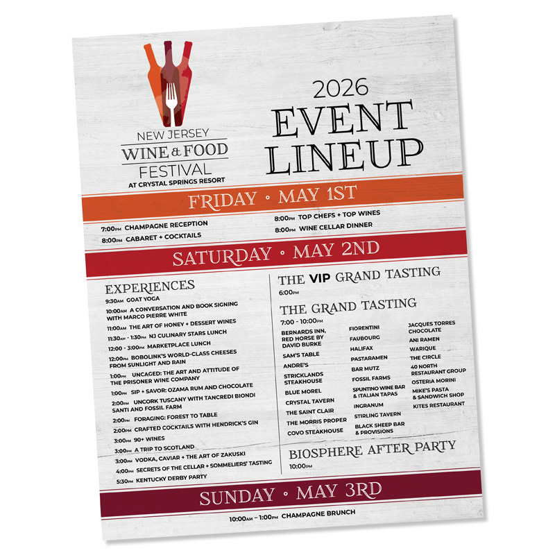 Schedule of Events