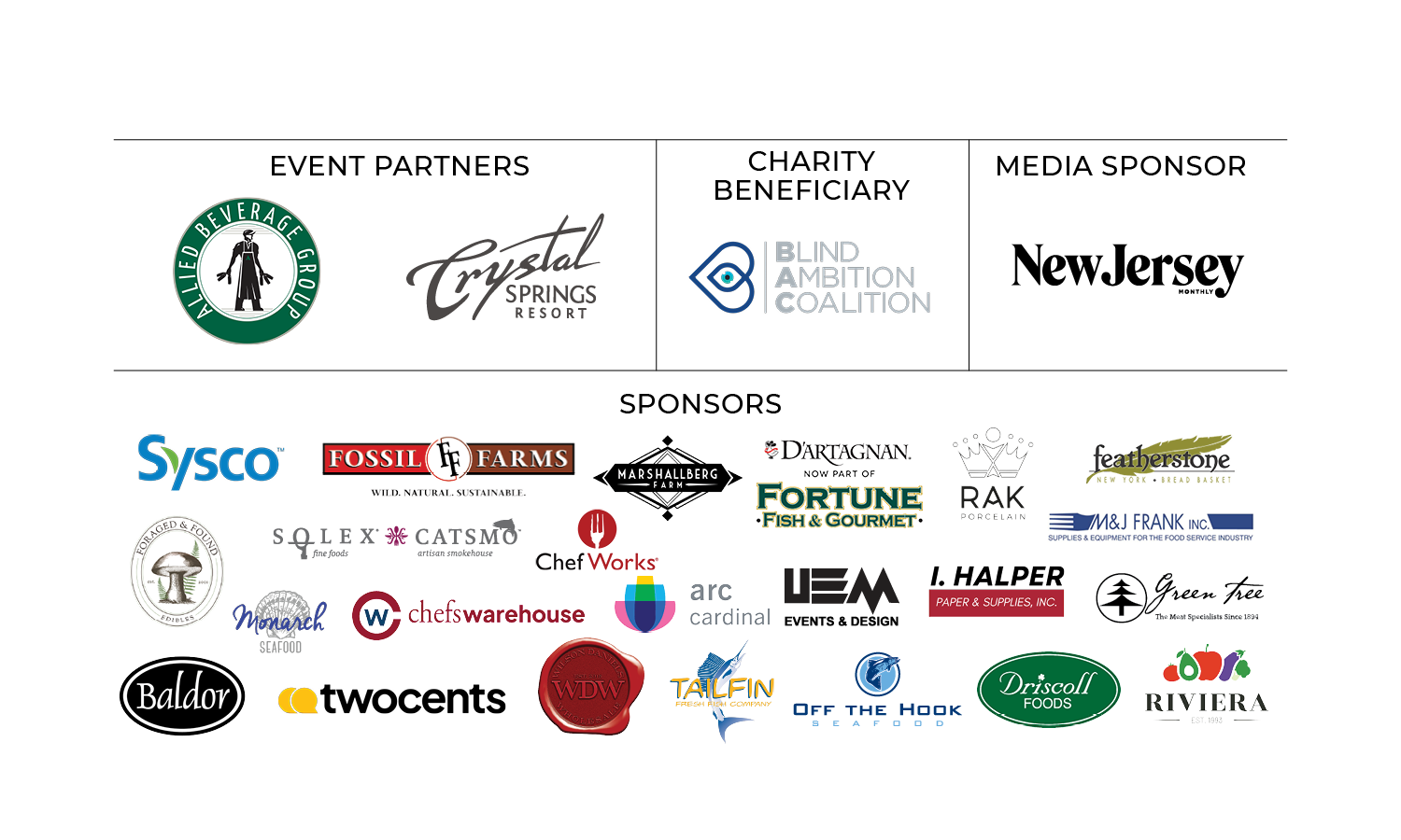 NJWFF 2026 SPONSORS